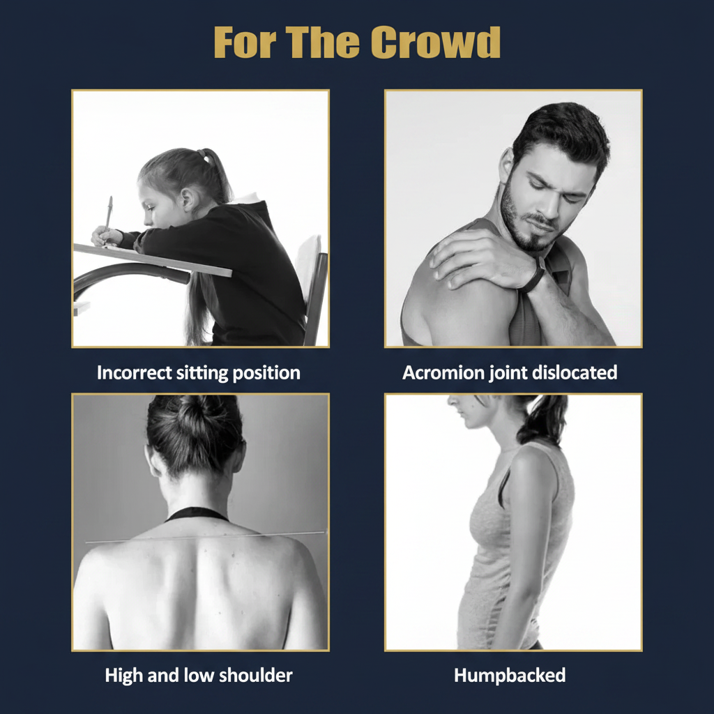 LumeWell Smart Posture Corrector — Vibration Sensor & Reminder